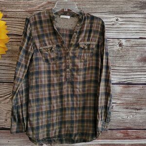 Promod Woman's long sleeve Flannel Pre-owned